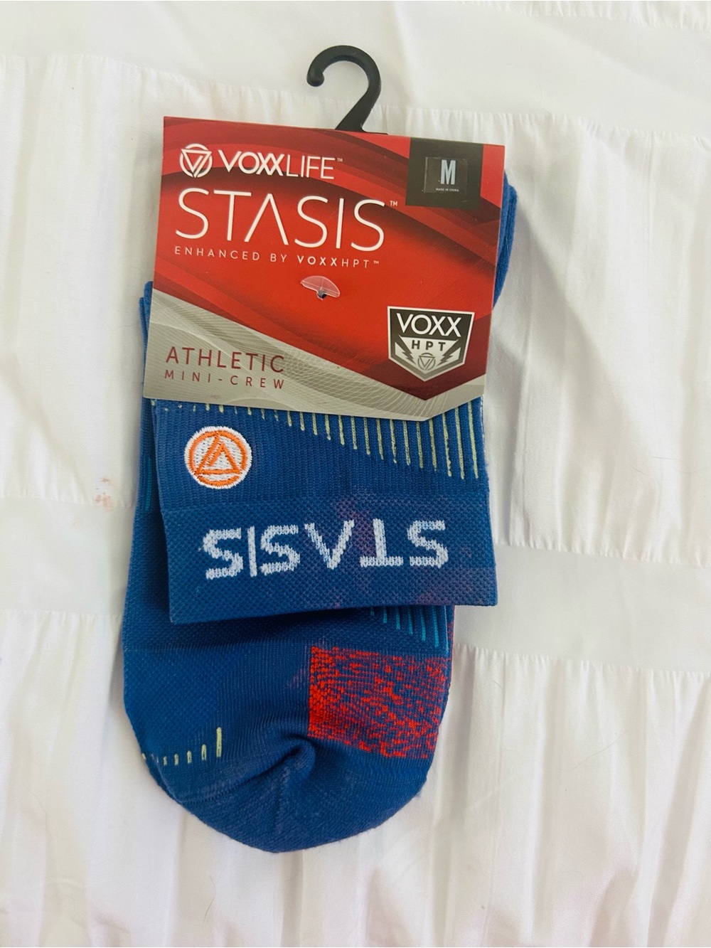 Stasis Athletic Mini-Crew Socks - Blue